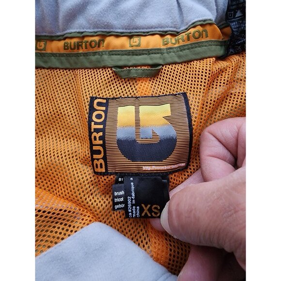 Burton Snow Pants Womens XS Green Cargo Winter Snowboarding Ski Outdoor Snowplay - Picture 9 of 14